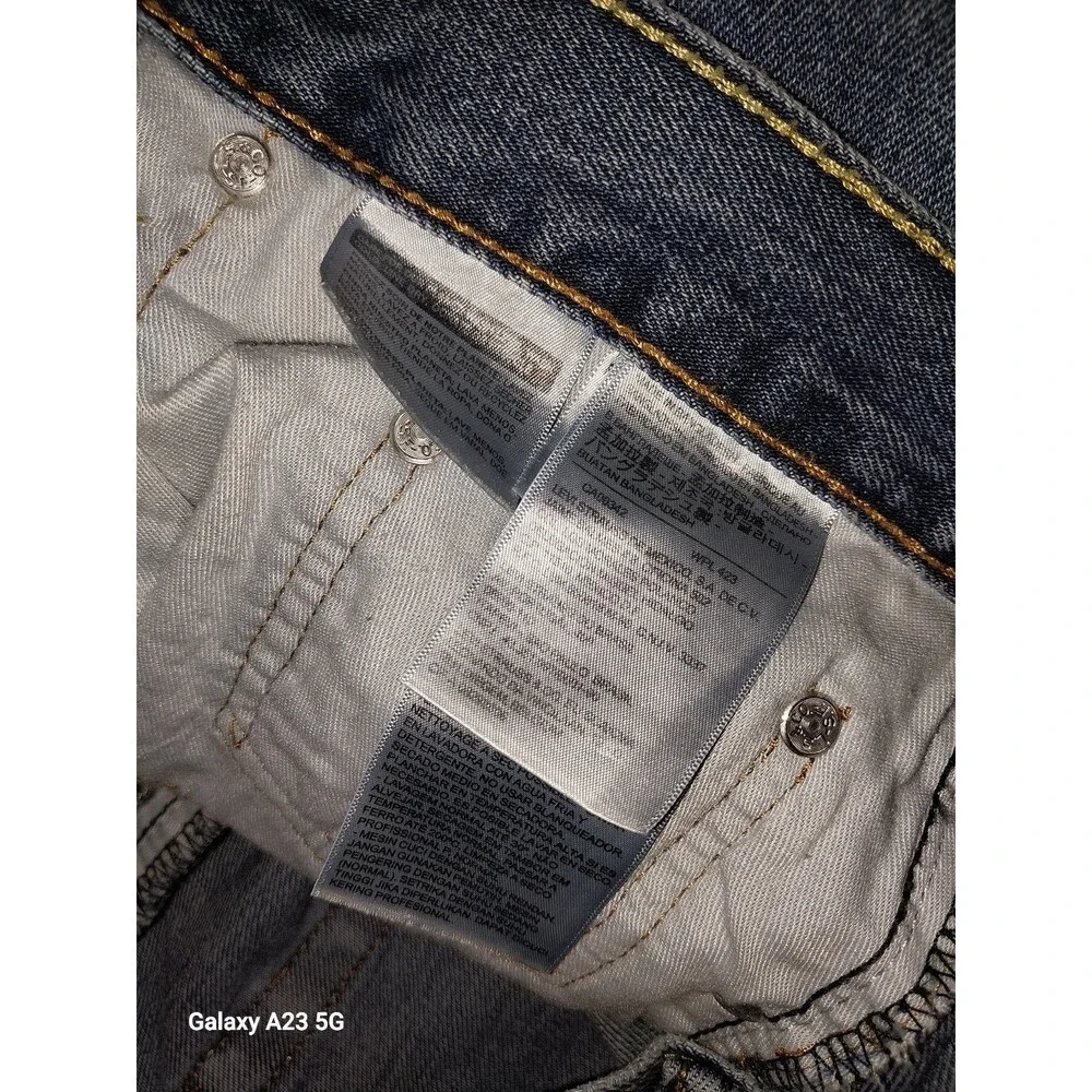 Levis 550 Jeans Mens 38x32 Blue Relaxed Fit Straight Medium Wash Denim Pants